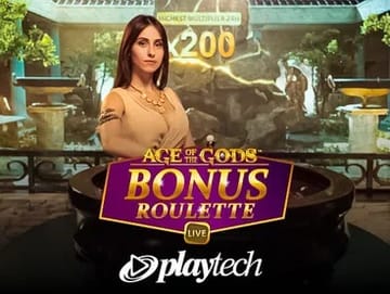 Imagem do jogo Age of the Gods Bonus Roulette Live